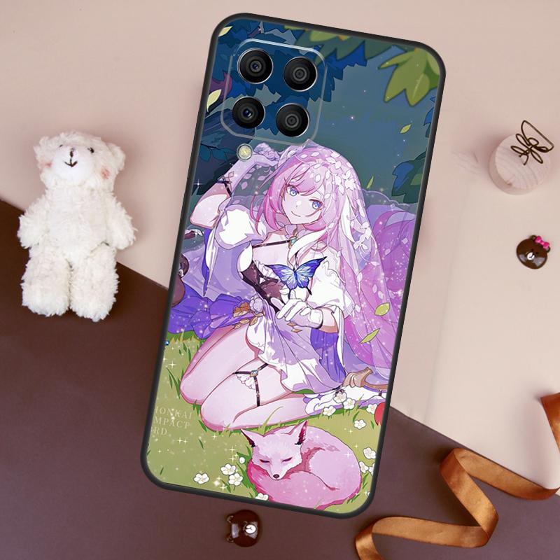 Чехол для телефона Elysia Honkai impact для Samsung Galaxy M31s M21 M31 M51 M13 M23 M33 M53 M14 M54 M12 M32 M52 M30s