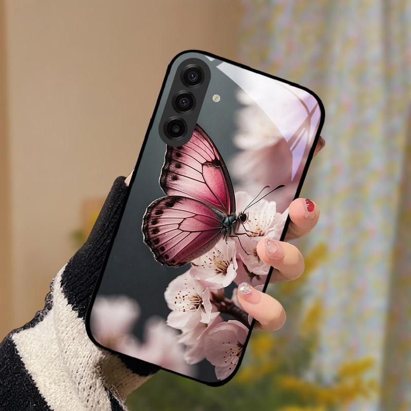 Роскошный Чехол Для Samsung S25FE Задняя Крышка Из Закаленного Стекла Для Samsung Galaxy S 25 S25 FE SM-S731B Защита Камеры Линзы Чехол