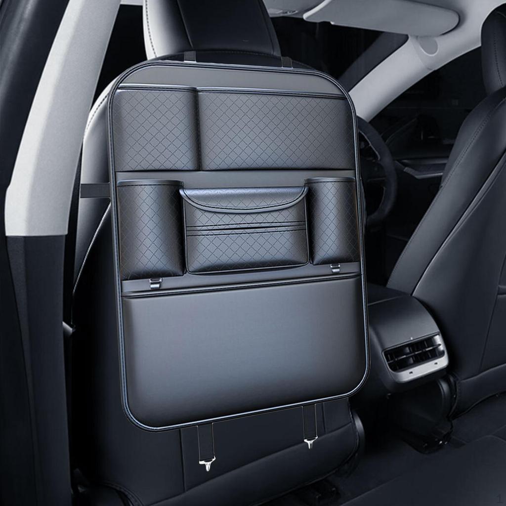 Органайзер для заднего сиденья автомобиля с несколькими отделениями и функцией подвешивания