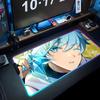 Chongyun Коврик для мыши RGB Игровой коврик для мыши Большой светодиодный коврик Настольный коврик для ПК Светящийся коврик для мыши Большие коврики для клавиатуры Настольный коврик с подсветкой