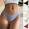 Ladies Pure Cotton Bikini Underwear Low Waist Seamless Briefs Comfortable Breathable Underwear