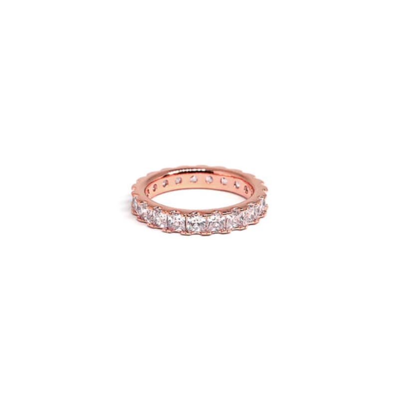 Shertz Square Cubic Bold Ring (14k)