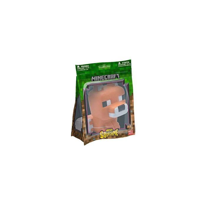 Just Toys - Minecraft - Figurine Anti-stress Mega Squishme Série 3 Renard 15 Cm