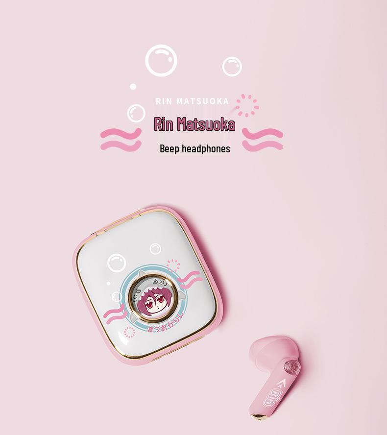 Беспроводные внутриканальные наушники Matsuoka Rin с Bluetooth — аниме-издание