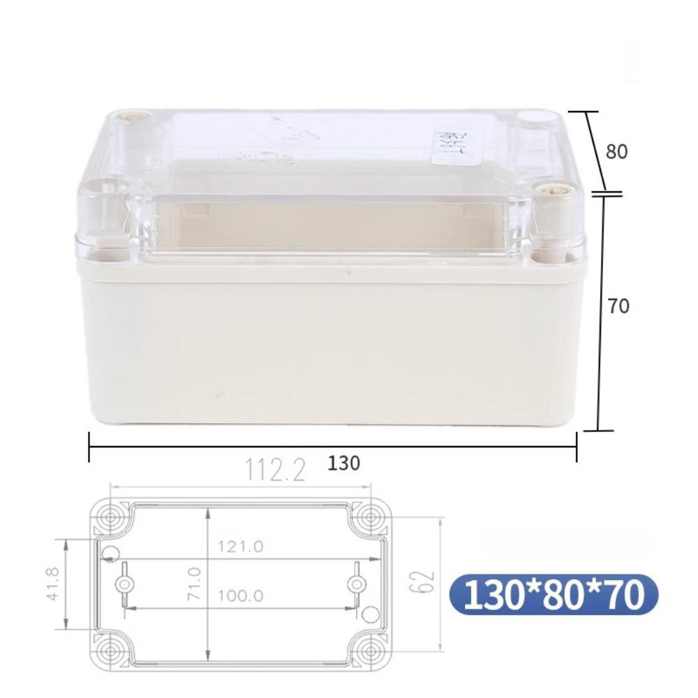Plastic Electronic Project Instrument Case Waterproof Electrical Project Box