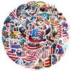50 Nordic African Independence Day Graffiti Stickers Creative Welfare Day Stickers Water Cup Mobile Phone Waterproof Decorative Stickers