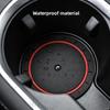 2pcs PVC For Opel Corsa Insignia LOGO OPC Line GTC Vauxhall Car Coaster Water Cup Anti-Slip Silicone Pads Interior Decoration