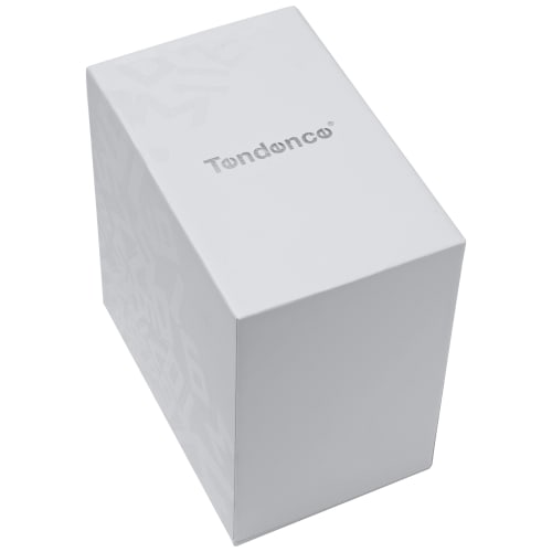 Tendence Gulliver 47 Black Dial Stainless Steel Mineral Glass Quartz 47mm Watch TY460013