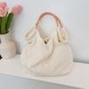 Летняя тонкая вышитая цветочная сумка для поездок на работу литературная холщовая сумка для похода на игру сумка-тоут