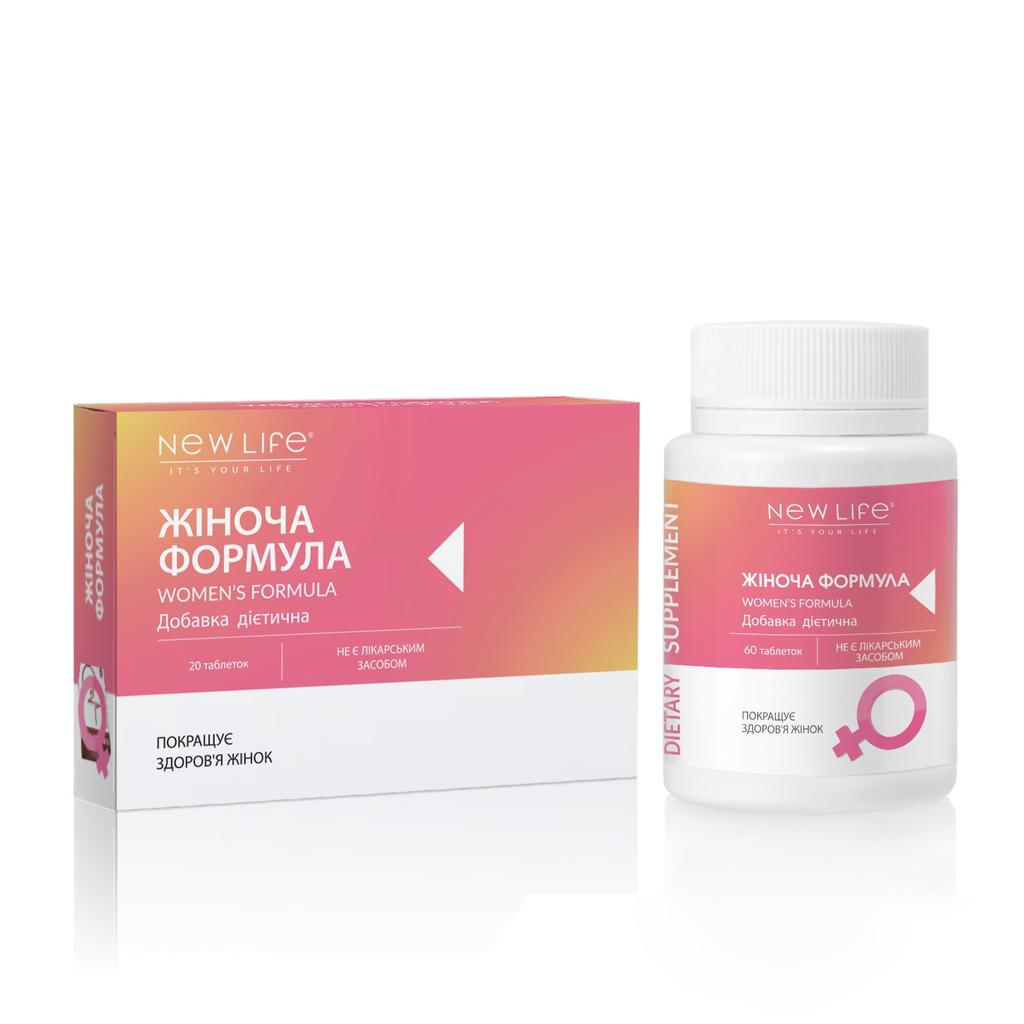 Женская Формула New Life Добавка Диетическая (Поддержка Женского Здоровья)