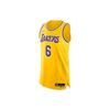 NBA L.A. Lakers LeBron James Icon Edition Authentic Jersey Yellow Men Streetwear DB3317-730