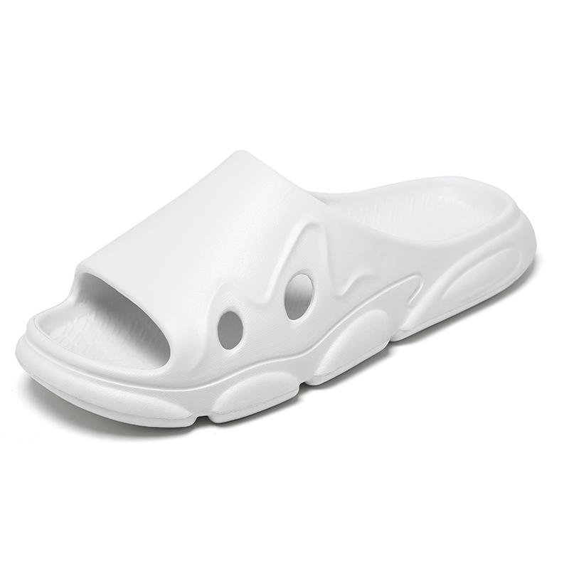 Fashion Men and Women Lightweight Non-slip Slippers Couple Sandals Summer Beach Sandals EVA Thick Soled Family Fashion Bathroom Shoes