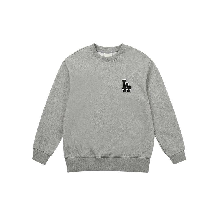 MLB Sweatshirts Unisex Gray Crew Neck Moderate Regular 31MT08111-07M