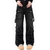 High Street Heavy Industries Американские джинсы с множеством карманов для инструментов Мужские и Женские Весна и Осень Ретро Свободные Прямые Брюки Мода