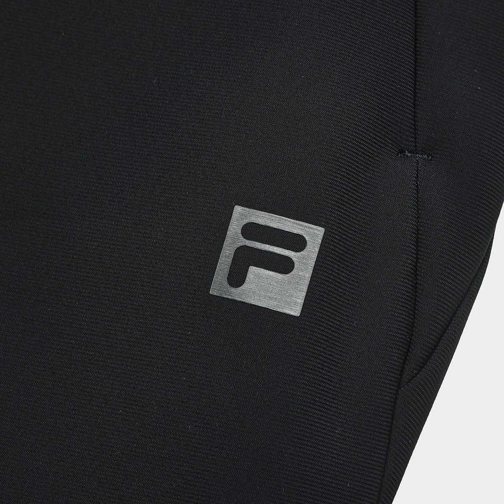Fila Серия Фитнес Простой Логотип Бренда Удобные Спортивные Штаны из Флисового Трикотажа Мужские брюки Глубокий Черный A11M511613F-BK