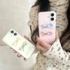 Ink-splash Bow Suitable for IPhone 16 Phone Case Apple 15 Promax New Model 14 Cute 17
