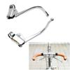 1 Pair Stainless Steel Bike Brake Lever  for Fixed Gear Bikes,Road Bikes,City Bikes