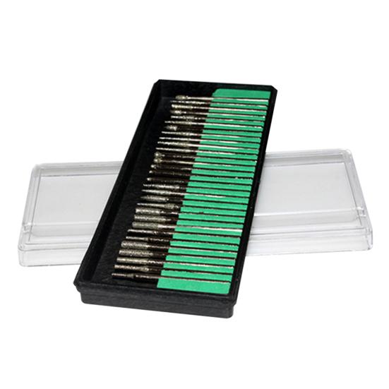 30 шт./компл. сверла из нержавеющей стали с хвостовиком, шлифовальная головка, инструмент для дизайна ногтей