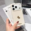 Модный чехол-полоска из кожи пони Для iphone 17 Air 16 15 14 13 12 Pro Max 17 Pro ударопрочный защитный Амортизирующий чехол