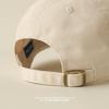 High-Quality Pure Cotton Soft Top Baseball Cap - Solid Color Duckbill Hat for Men & Women, All Seasons