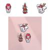 Trendy Cartoon Alloy Character Brooch Eyecatching Decorative Pin For Lovers Fashion