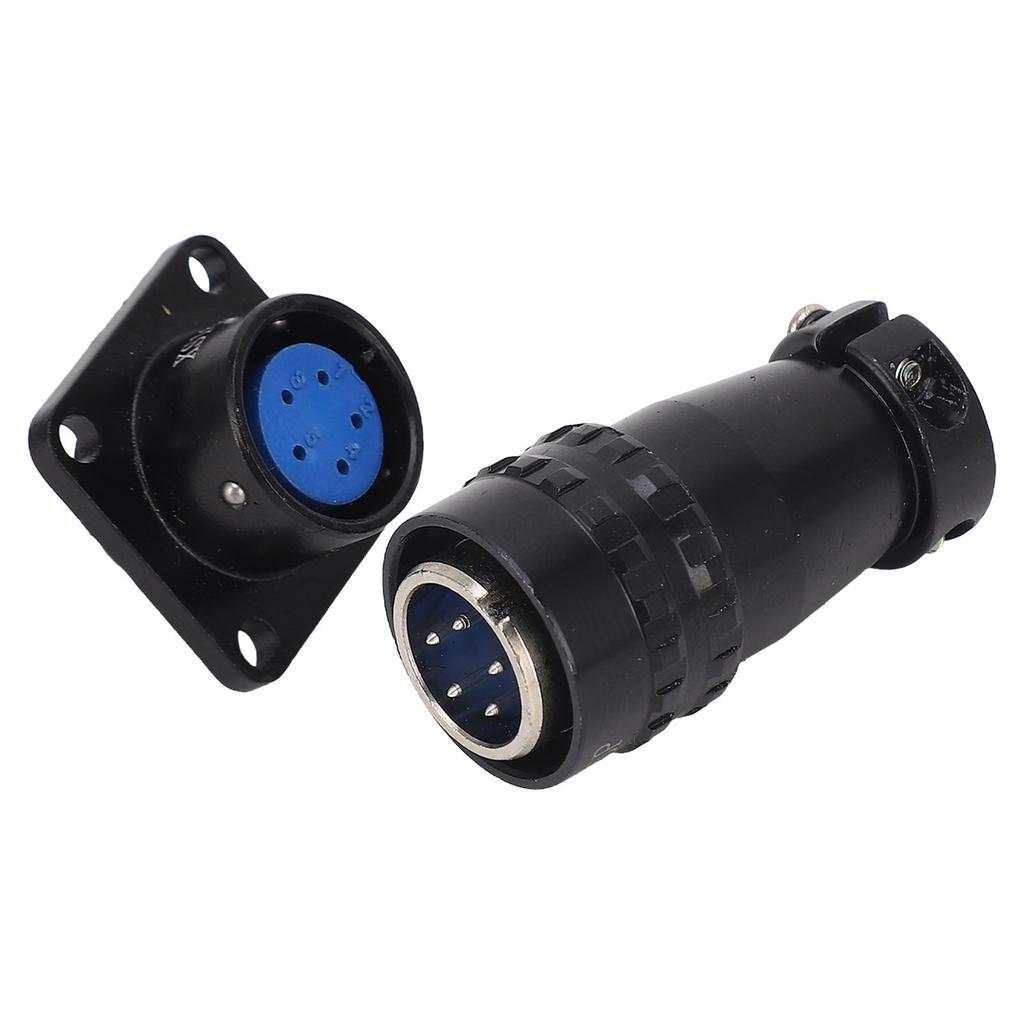 Авиационная вилка 5-контактный штекерный разъем гнездовой разъем латунный контакт AC 400V для питания