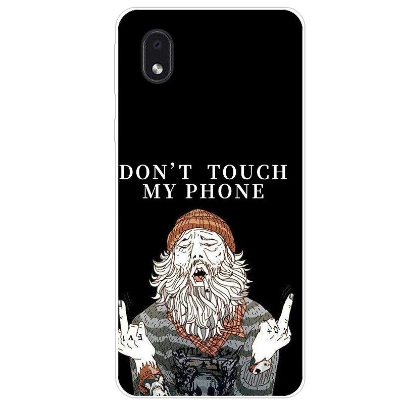 Чехол для Samsung Galaxy M01 A01, чехол для Samsung Galaxy M01 Core, мягкий чехол M 01 A01 Core, модный защитный черный силиконовый чехол