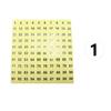100Sheets 1-100 Labels Number Stickers Self-adhesive Nail Polish Color Sorting Stickers  Nail Salon