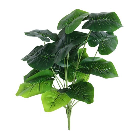 Искусственные цветы Деревья с большими листьями Растения Реалистичный вид Мелкая текстура