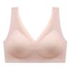 One-piece Seamless Underwear for Women with Small Breasts Gathered In A Thin Section Without Steel Ring Fixed Cup Tank Top Sports Bra