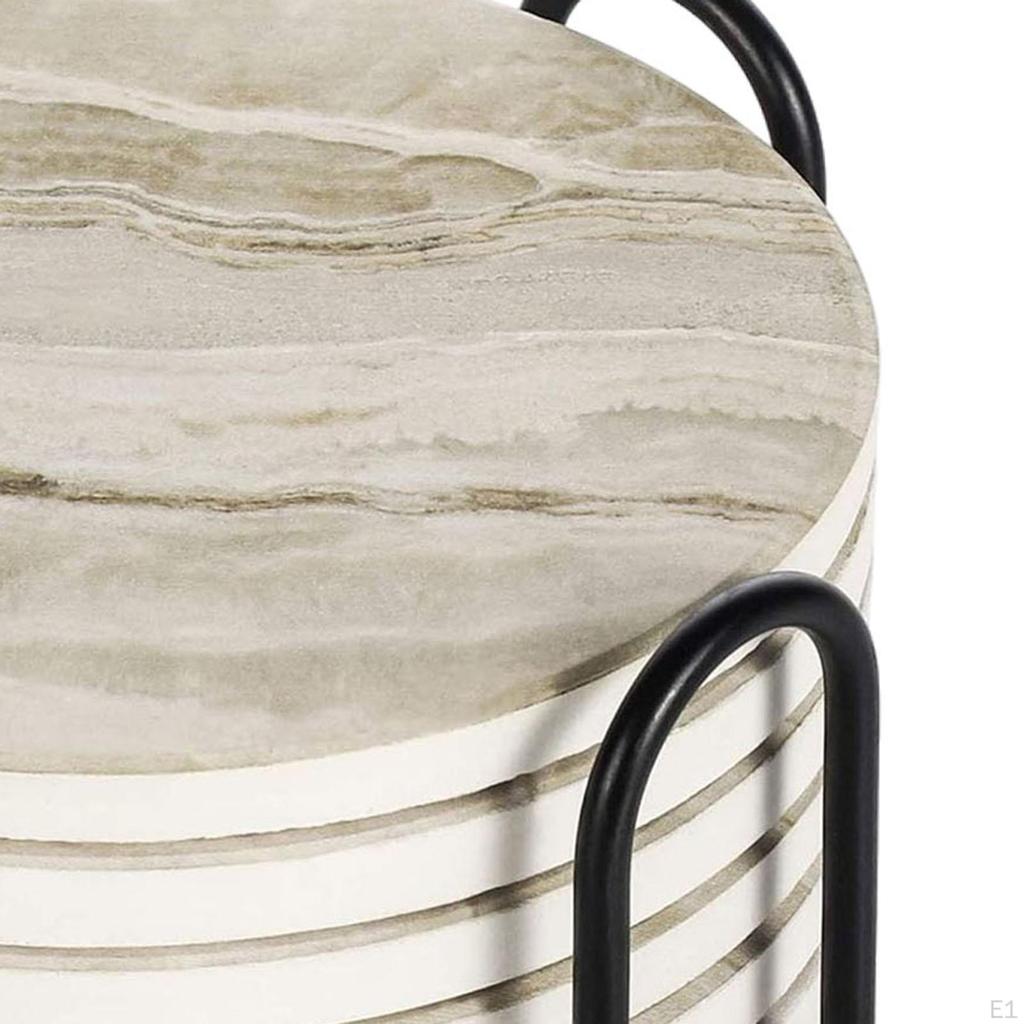 6 шт. Керамическая подставка под стакан с держателем 4 дюйма с пробковой задней частью для кофейной кружки, защита столешницы