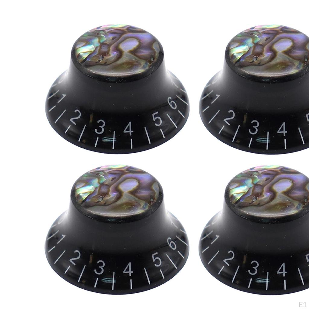 4 шт. Ручки для гитары, поворотные ручки для электрогитары