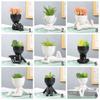 Ceramic Vase Succulent Plant Pot Table Decoration Plant Pot Flower Pot Home Decor Garden Supplies
