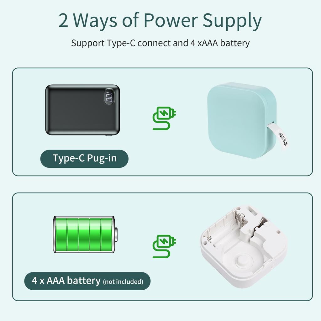 Машина для изготовления этикеток Q30, мини-карманный термопринтер для этикеток, все в одном, BT Connect, самоклеящаяся бирка