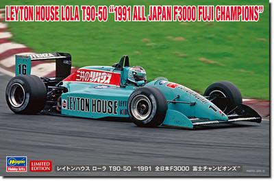 Hasegawa Leyton House Lola 1991 All Japan F3000 Fuji Champions Пластиковая модель 20643 1/24 T90-50