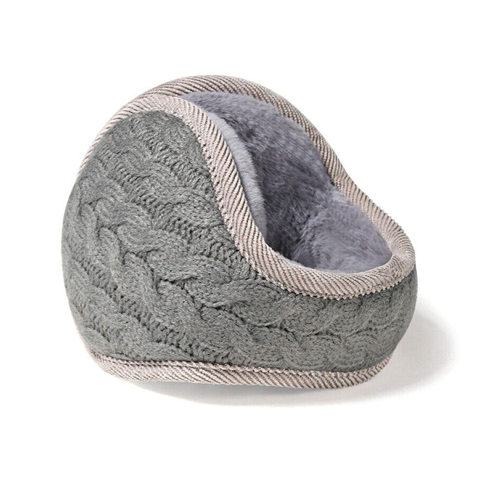 Мужские Женские Повседневные Теплые Уютные Зимние Затылочные Наушники с Заслонками для Ушей, Грелки для Ушей