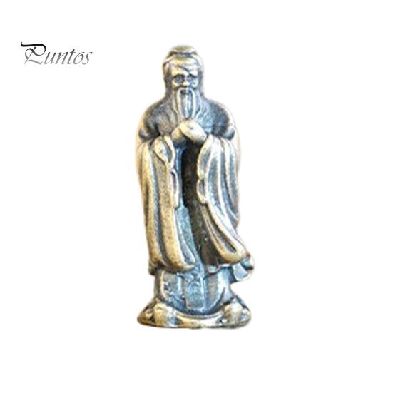 Мини-фигурка, статуэтка из сплава, мини-фигурка, ретро-микроландшафтный орнамент для горшечных растений, настольных рокариев, книжной полки