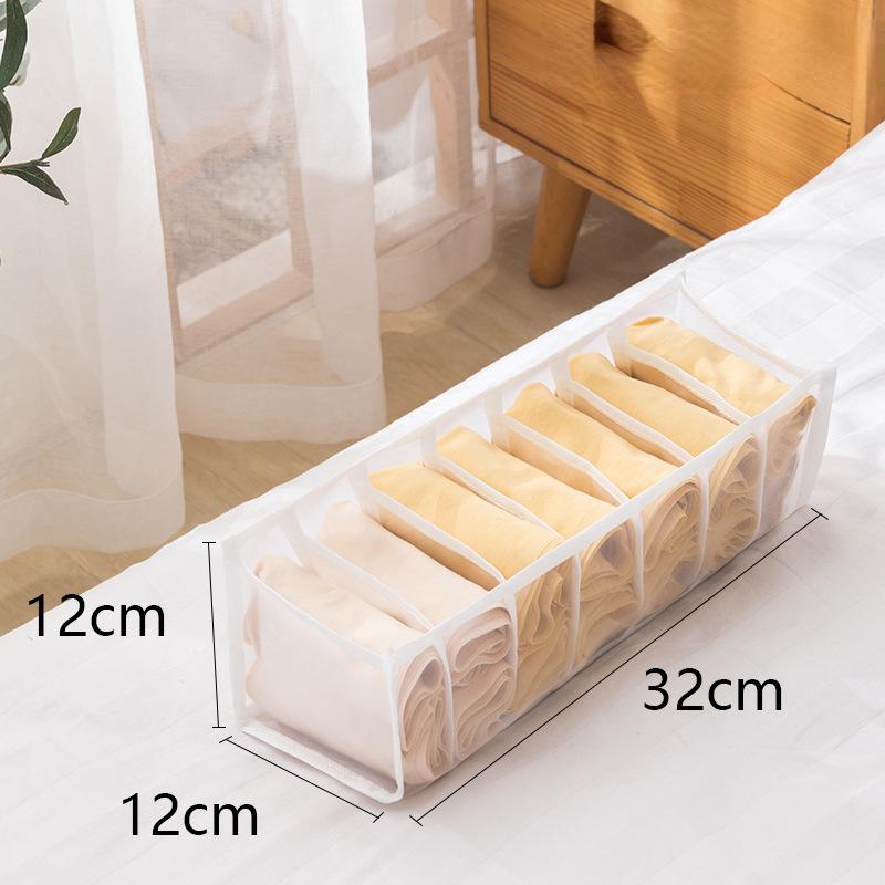 Folding Closet Organizer Panties and Socks Storage Boxes Wardrobe Clothes Underwear Organizer Drawers Clothes Separator Boxes