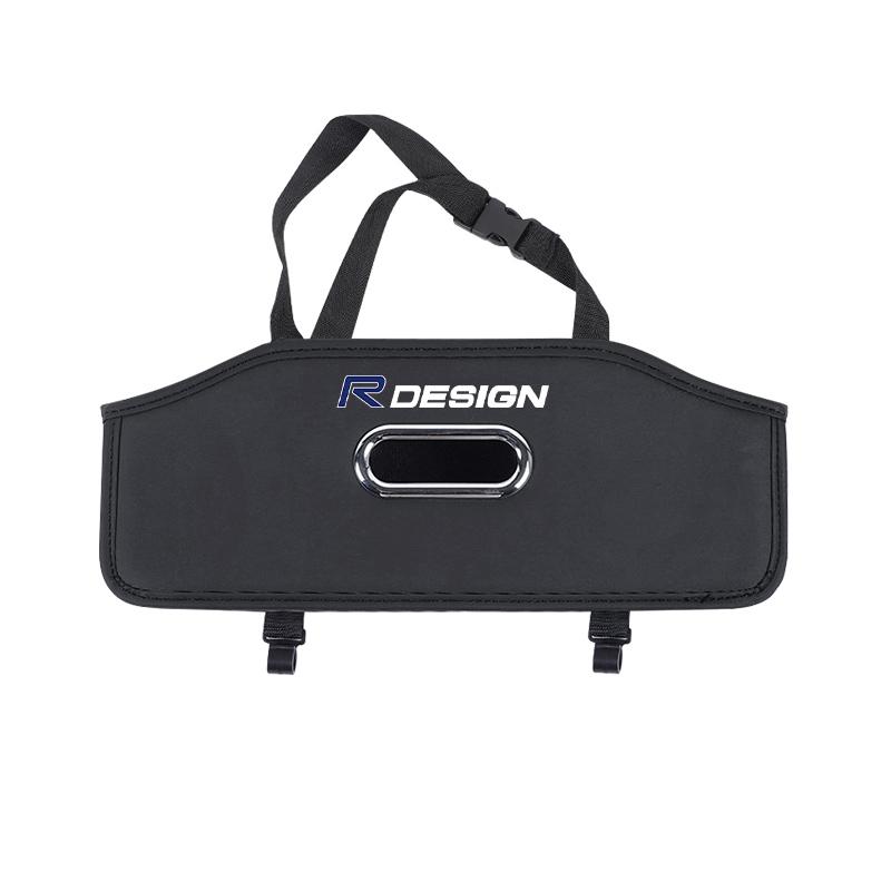 Car Hook Storage Bag Seat Back Water Cup Holder Tissue Box Rear Storage Organizer For Volvo Rdesign XC60 XC90 XC40 V50 V60 V40