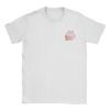 Unisex T Shirt Asamimichaan Cute Asamimi Pink Chilling With Blue T Shirts Popular Summer Tee Shirt Cotton Tops Plus Size 6xl