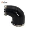EPLUS Universal Silicone Tubing Hose 90Degrees Big To Small Connector Reducer Car Intercooler Turbo Intake Pipe Silica Gel Black