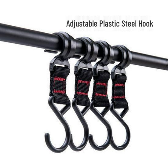 Folding Tripod Camping Rack for Clothes Drying & Travel Organization