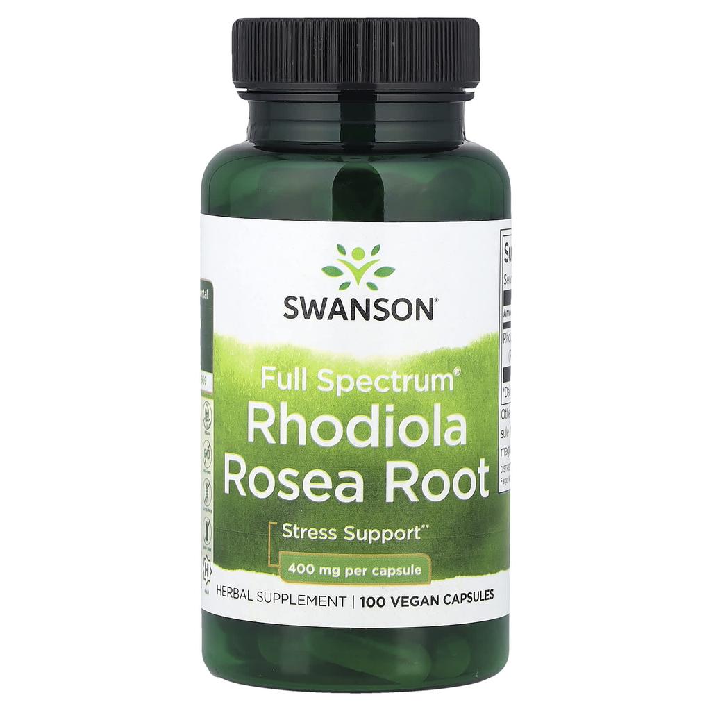 Full Spectrum® Rhodiola Rosea Root, 400Mg, 100 Veggie Caps