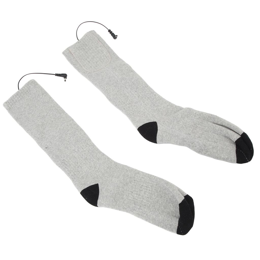 Electric Hting Socks Winter Thicken Cotton Cold Warm USB Plug in Electric Socks for Men Women