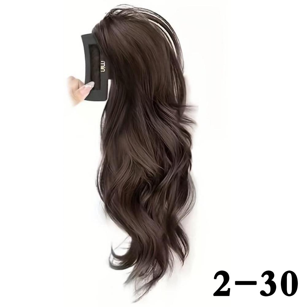 MISS WIG Синтетические 12-дюймовые большие зажимы для волос в хвосте, короткие волнистые заколки для волос, парик для женщин, для вечеринок