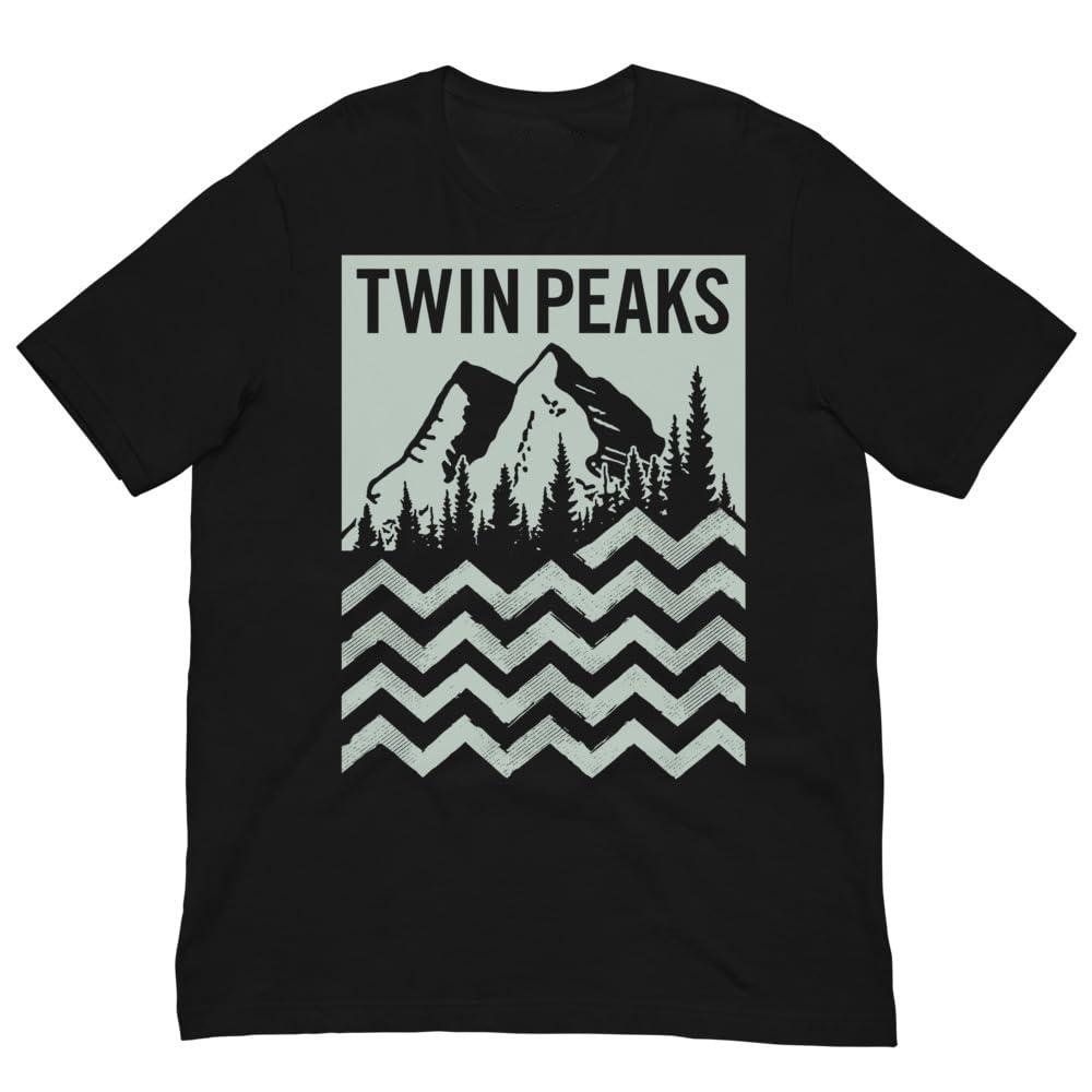 Twin Peaks The Iconic Mountain Logo Fashion T-Shirt Cotton Men's Clothing Women's T-Shirt Y2k Tee Casual 2026 Summer New T Shirt
