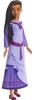 Polly Pocket Mattel Disney Wish Toy: Asha of Rosas Sings Fashion Doll & Star Figure. Features removable clothing for posing and sings "This Wish" in E