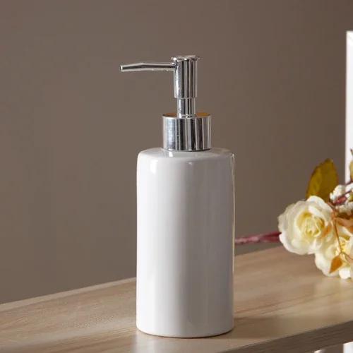 Аксессуары для ванной комнаты Простая керамическая бутылка для лосьона Креативная упаковка моющего средства Бутылка для дезинфекции рук Дозатор для мыла