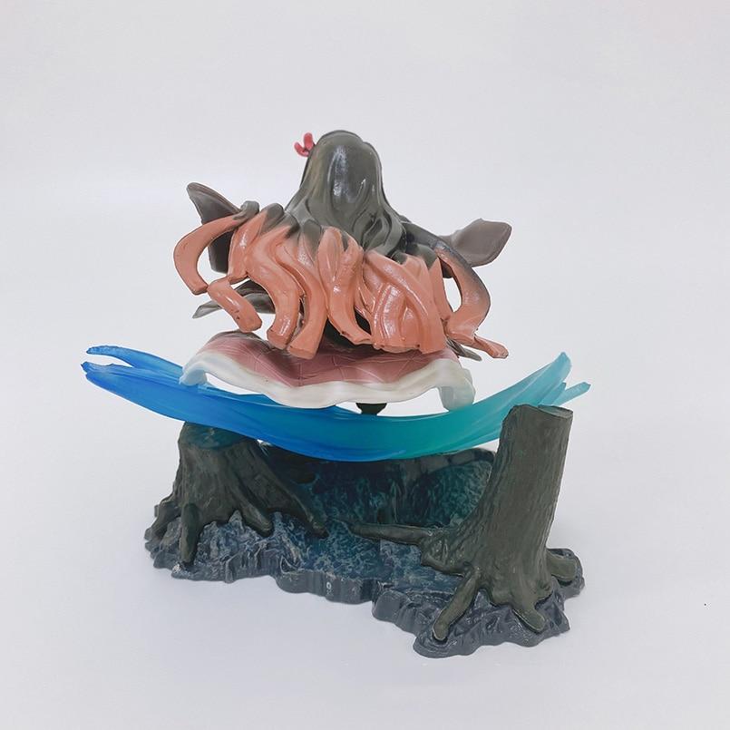 11cm Anime Demon Slayer Figure Demon Slayer Run Kamado Nezuko Pvc Action Figure Collectible Model Toys Kid Gift