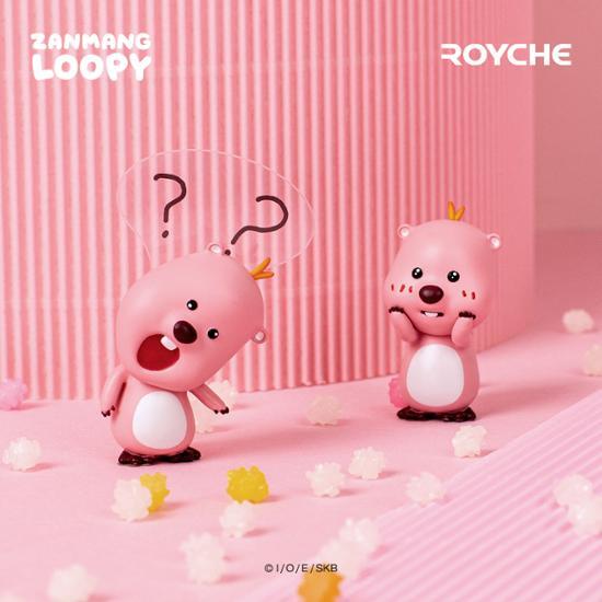 Choose 1 Out of 4 Types of Royce Zangmangluffy Monitor Figures (I'm thrilled/What's wrong/Newborn/Stupid), a Popular Phrase In Korea